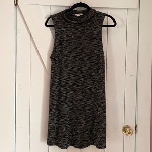 Retro Turtleneck Sweater Dress A-Line Fitted Dress All Seasons ❄️